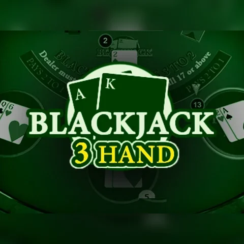 Карточная игра Black Jack 3 hands (Блэкджек три руки) на деньги