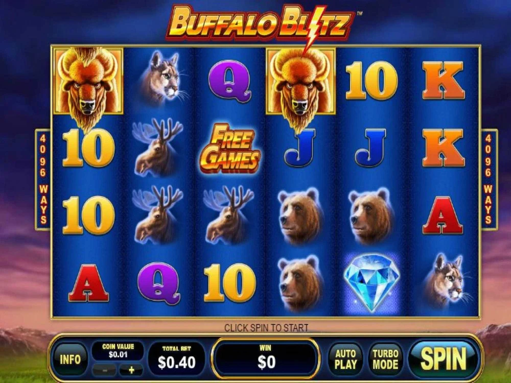 Новый автомат с быстрым выводом денег - Buffalo Blitz (Буйство бизона) Новый автомат с быстрым выводом денег - Buffalo Blitz (Буйство бизона)