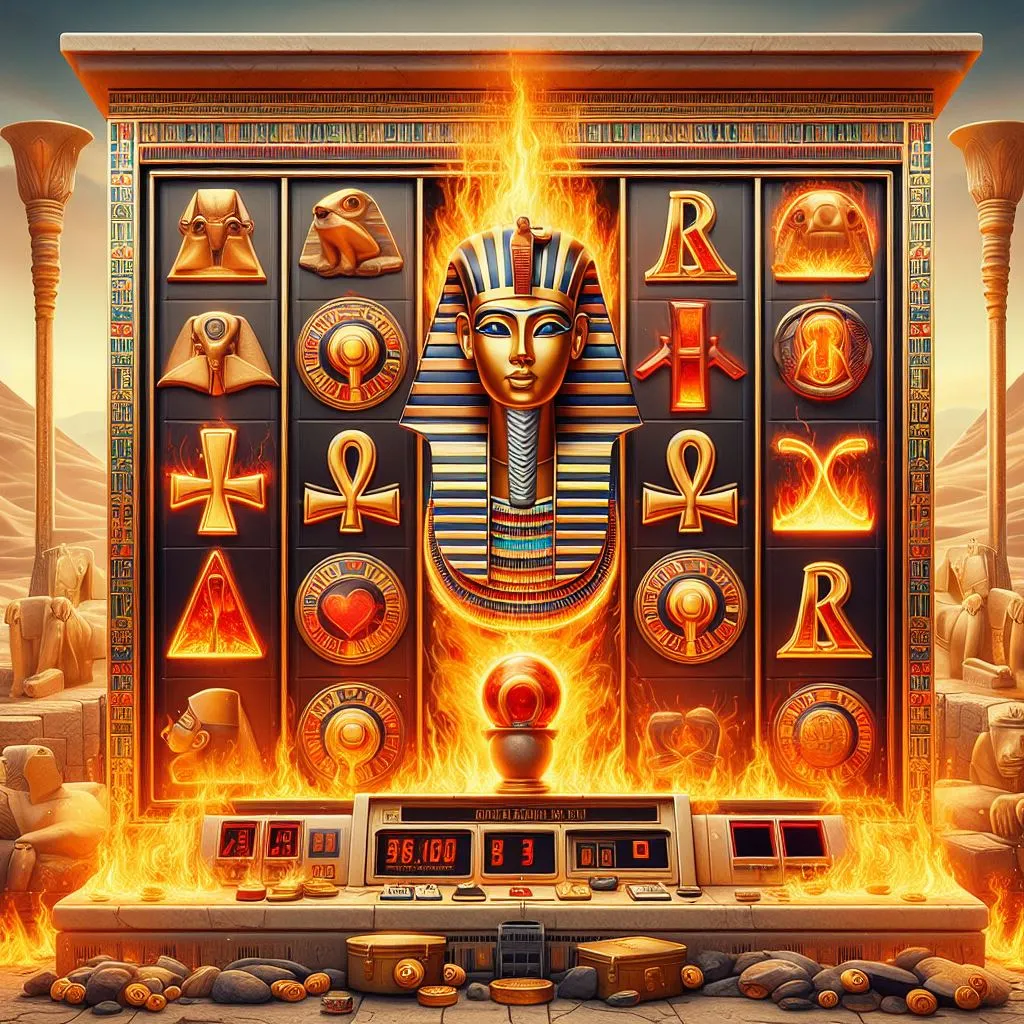 Магический дизайн нового игрового автомата Egypt Fire (Египетский огонь) Магический дизайн нового игрового автомата Egypt Fire (Египетский огонь)