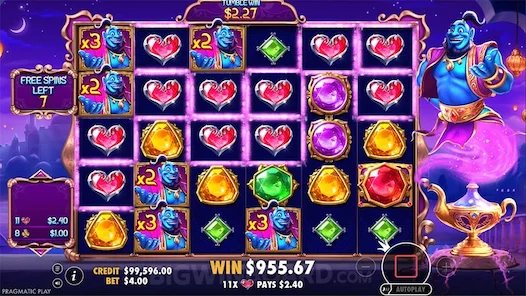 Новый игровой автомат Genie's Gem Bonanza в российском казино Вулкан Новый игровой автомат Genie's Gem Bonanza в российском казино Вулкан