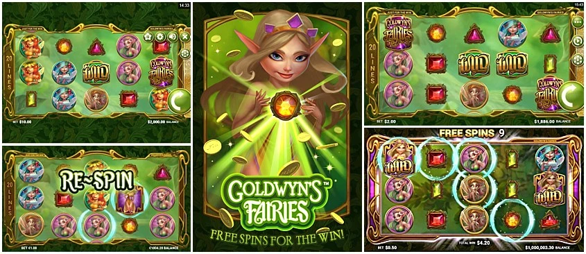 Играйте в новый игровой автомат Goldwyn's Fairies российского казино Играйте в новый игровой автомат Goldwyn's Fairies российского казино