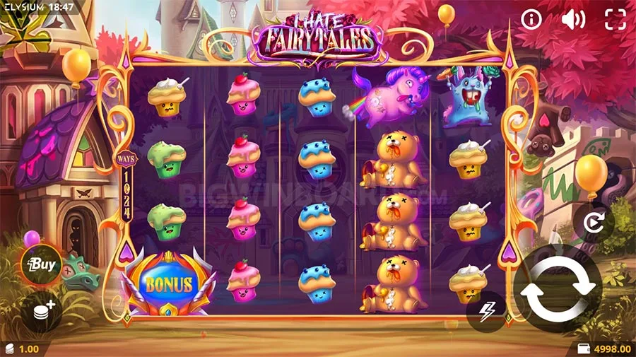 Новый игровой автомат с быстрым выводом денег - I Hate Fairy Tales (Я ненавижу сказки) Новый игровой автомат с быстрым выводом денег - I Hate Fairy Tales (Я ненавижу сказки)