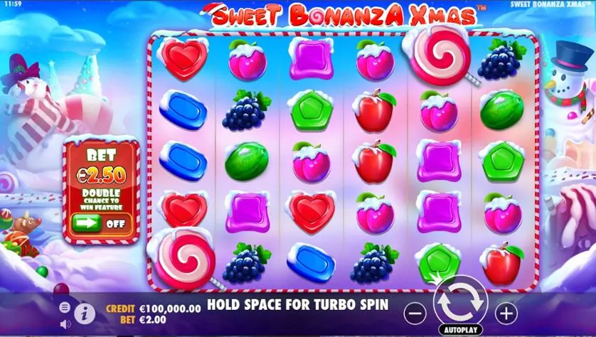 Играть в новый игровой автомат Sweet Bonanza Xmas (Сладостный рождественский Рай) Играть в новый игровой автомат Sweet Bonanza Xmas (Сладостный рождественский Рай)