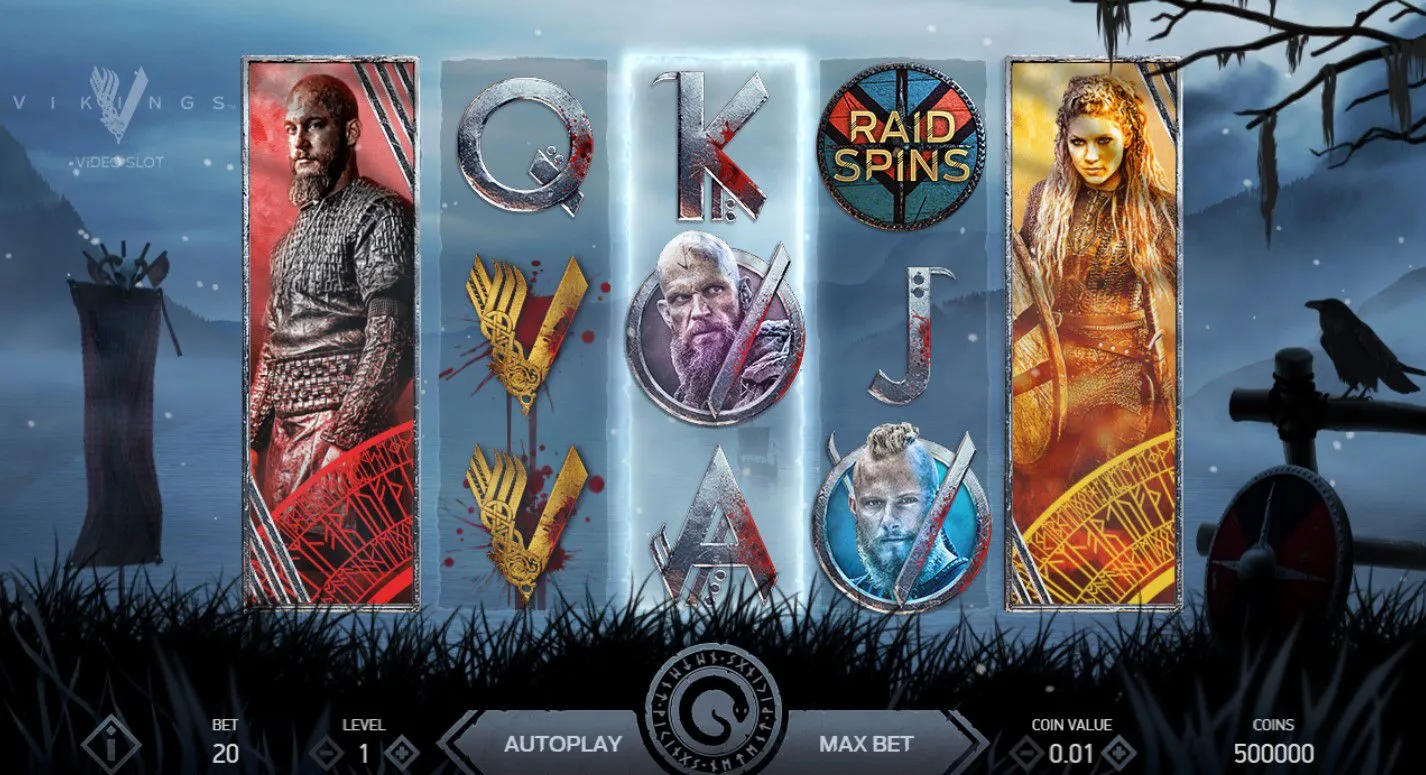Новый автомат для игры на рубли - Vikings (Викинги) Новый автомат для игры на рубли - Vikings (Викинги)